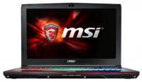 MSI Ноутбук GE62 6QE-463XRU 15.6&amp;quot; 1920x1080 Intel Core i7-6700HQ 9S7-16J512-463