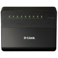D-Link DSL-2750U/RA Черный, 300Мбит/с, 2.4