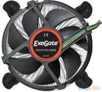 Exegate Кулер  EX283279RUS EE97379-PWM, Al, S1150/1151/1155/1156, TDP 65W, Hydro bearing, 4pin, 23.5db, BOX
