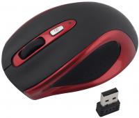 Oklick 404 MW Lite Wireless Optical Mouse Red Black