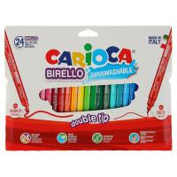 Carioca Набор двусторонних фломастеров "Birello", 24 цвета