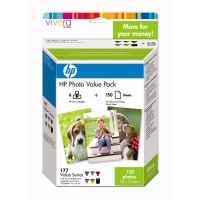 HP 177 Series Photo Value Pack-150 sht/10 x 15 cm