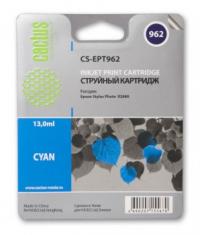 Cactus cs-ept962 совместимый голубой для epson stylus photo r2880 (13ml)