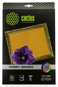 Cactus Фотобумага CS-DA425010G A4/250г/м2/10л./золото для струйной печати
