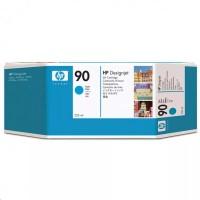 HP Картридж Hewlett Packard (HP) "90 Cyan Ink Cartridge C5060A", голубой