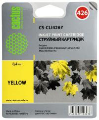 Cactus cs-cli426y совместимый желтый для canon mg5140/5240/6140/8140/mx884 (8,2ml)