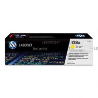 HP CE322A картридж желтый, № 128A