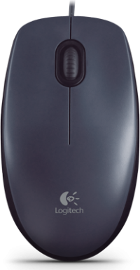 Logitech Mouse M90 Black USB