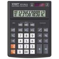 Staff Калькулятор настольный "STF-333", 12 разрядов, двойное питание, 200x154 мм