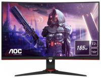 AOC Монитор 27&quot; C27G2AE/BK, FHD, VA, Curved, 2xHDMI, VGA, DP, Черный/Красный| C27G2AE/BK