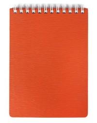 Hatber Блокнот "Wood", А6, 80 листов, клетка, красный