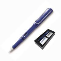 LAMY Ручка перьевая "Safari", синяя, синий корпус