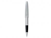Ручка-роллер Cross Apogee Brushed Chrome чернила черные корпус серебристый AT0125-18