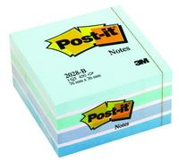 3M Бумага для заметок с липким слоем "Post-it", 76х76 мм, голубая пастель, 450 листов