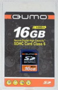 QUMO SDHC 16 GB Class 6