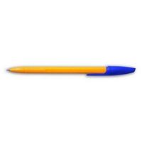 Index Ручка шариковая &quot;I-NOTE&quot;, пластиковый желтый корпус, 0,5 мм, синяя