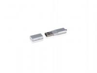 Silicon Power Внешний накопитель 4GB USB Drive &amp;lt;USB 2.0&amp;gt; LuxMini 710 Silver SP004GBUF2710V1S