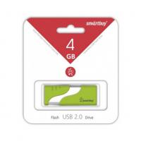 Smartbuy USB2.0 Smart Buy Hatch 4Гб, Зеленый, пластик, USB 2.0