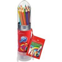 Faber-Castell Карандаши цветные "Grip. Ракета", 15 цветов