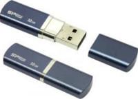 Silicon Power Флэш-диск "Silicon Power", 32Gb, LuxMini 720, USB 2.0, синий