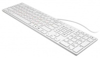 BTC Ultra Slim keyboard 6310U White USB
