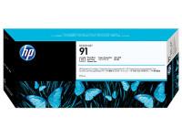 HP Картридж Hewlett Packard (HP) "91 Pigment Photo Black Ink Cartridge C9465A", фото чёрный