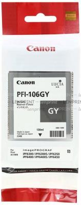 Canon PFI-106GY картридж серый