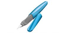Pelican Ручка перьевая Pelikan Office Twist Classy Neutral P457 (PL811255), Frosted Blue