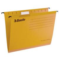 Esselte Подвесные папки "Classic", с разделителями, А4, 25 штук, цвет желтый