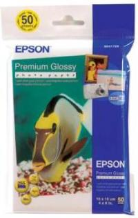 Epson S041729 Premium Glossy Photo Paper 10x15см 50 листов