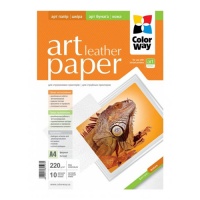 ColorWay Фотобумага  ART матовая, Фактура: кожа, A4, плотность: 220 г/м2, 10 листов