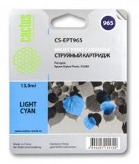 Cactus cs-ept965 совместимый светло-голубой для epson stylus photo r2880 (13ml)