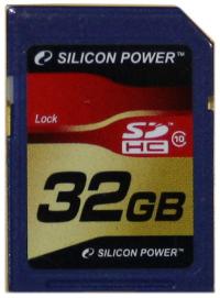 Silicon Power SecureDigital 32Gb HC Class10 (SP032GBSDH010V10)