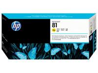 HP Головка печатающая 81 "C4953A", жёлтая