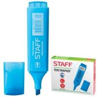 Staff Текстмаркер "Staff", скошенный наконечник, 1-5 мм, голубой
