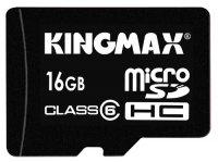 Kingmax microsdhc 16gb class 4 + адаптер