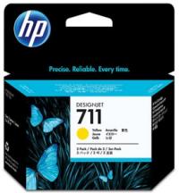 HP 711 3-Pack 29-ml Yellow Ink Cartridge