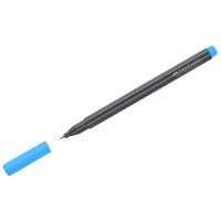 Faber-Castell Ручка капиллярная "Grip Finepen", 0,4 мм, светло-синяя