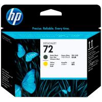 HP 72 Matte Black & Yellow (C9384A)