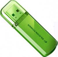 Silicon Power Флэш-диск "Silicon Power", 16GB, Helios 101, USB 2.0, зеленый