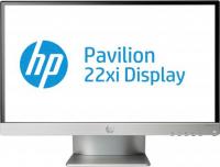 HP Монитор 21.5&quot; Pavilion 22xi серебристый черный IPS 1920x1080 250 cd/m^2 7 ms DVI HDMI VGA C4D30AA