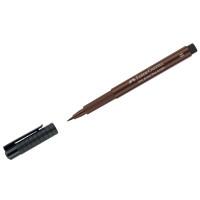 Faber-Castell Ручка капиллярная "Pitt Artist Pen Brush", темная сепия