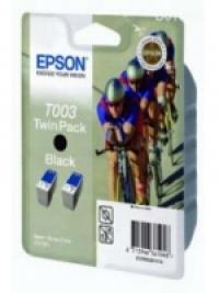 Epson T003 twin Black Ink Cartridges