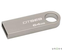 Kingston Накопитель USB  DataTraveler SE9 64Gb DTSE9H