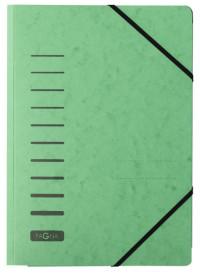 Durable Папка на резинках, A4, зеленая