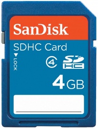 Sandisk SD 4Gb class 4