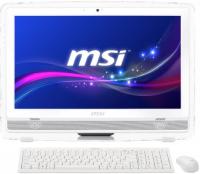 MSI Моноблок 21.5&amp;quot; AE222-264RU 1920x1080 i3-4160 3.2GHz 4Gb 500Gb Intel HD DVD-RW Bluetooth Wi-Fi DOS клавиатура мышь белый 9S6-AC1112-264