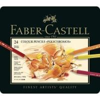 Faber-Castell Карандаши цветные "Polychromos", 24 цвета
