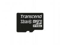 Transcend Карта памяти MicroSDHC 32GB Class10 (TS32GUSDC10, без адаптера)