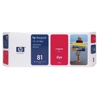 HP 81 680-ml Magenta Dye Ink Cartridge